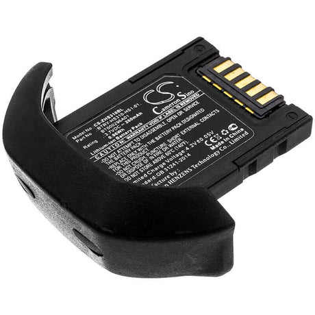 Battery For Zebra, Hs3100 3.7v, 260mah - 0.96wh Barcode Scanner Cameron Sino Technology Limited   