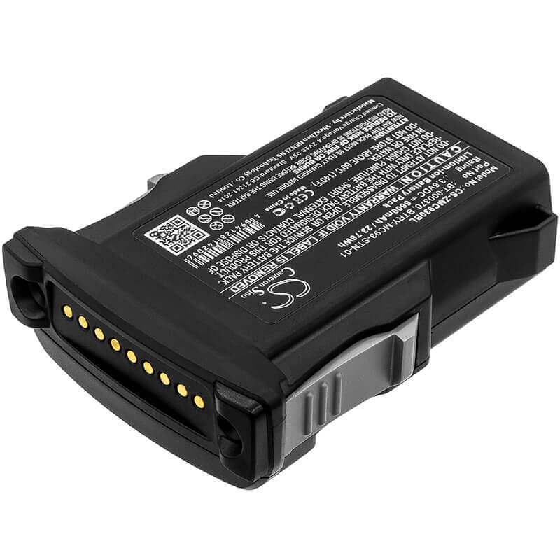 Battery For Zebra, Mc93, Mc9300 3.6v, 6600mah - 23.76wh Barcode Scanner Cameron Sino Technology Limited   