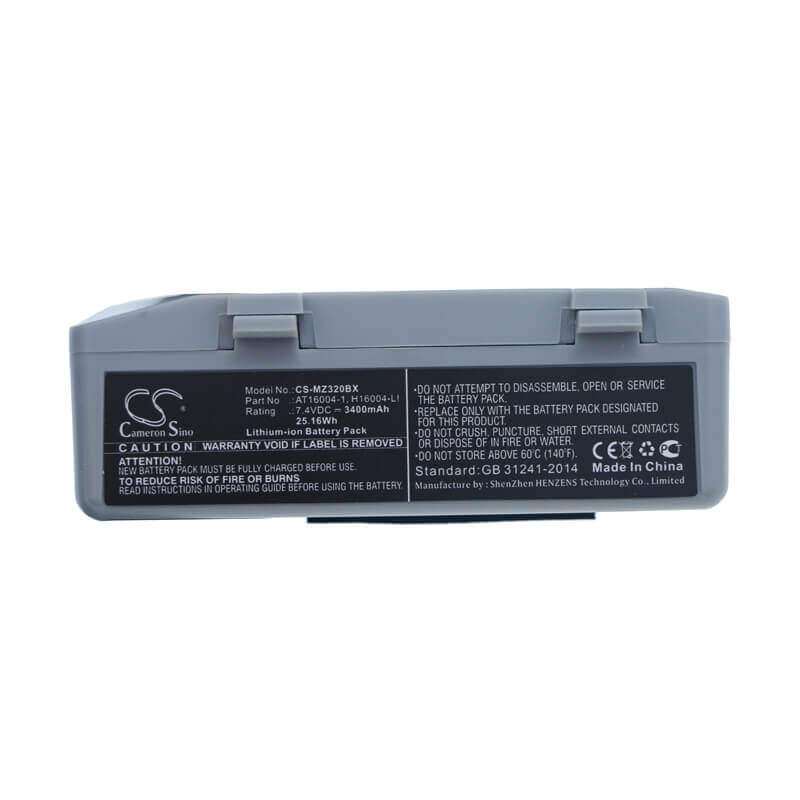 Battery For Zebra, Ql220, Ql220 Plus, Ql220+ 7.4v, 3400mah - 25.16wh Barcode Scanner Cameron Sino Technology Limited   