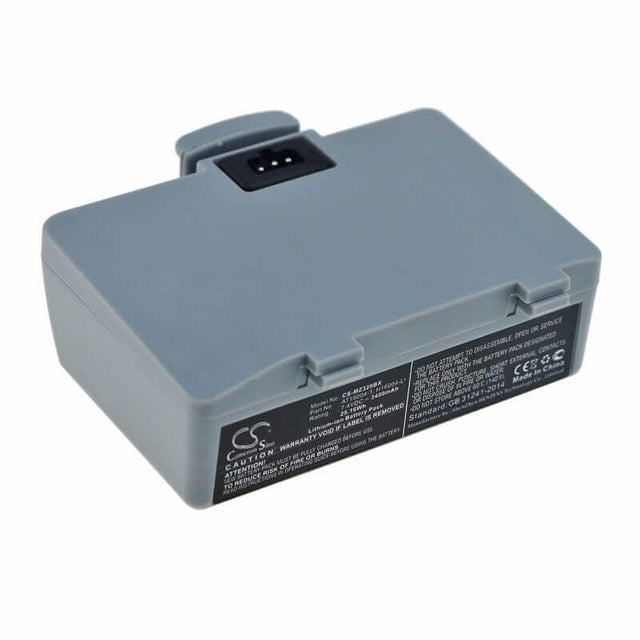 Battery For Zebra, Ql220, Ql220 Plus, Ql220+ 7.4v, 3400mah - 25.16wh Barcode Scanner Cameron Sino Technology Limited   