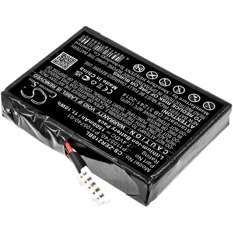 Battery For Zebra, Zq200, Zq210, Zq21-a0e12ke-00 7.4v, 1500mah - 11.10wh Batteries for Electronics Cameron Sino Technology Limited   