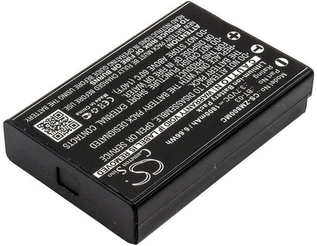 Battery For Zoom, Q8 Recorder 3.7v, 1800mah - 6.66wh Camera Cameron Sino Technology Limited   