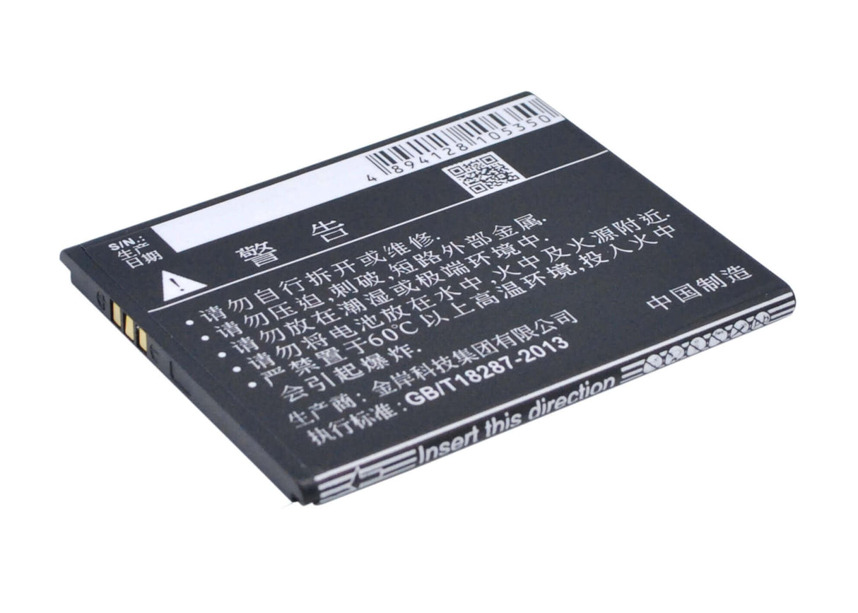 Battery For Zopo Zp590, 6470 3.7v, 1700mah - 6.29wh Mobile, SmartPhone Cameron Sino Technology Limited   