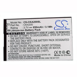 Battery For Zte A310, Msgm8 2, Msgm8 Ii 3.7v, 850mah - 3.15wh Batteries for Electronics Cameron Sino Technology Limited (Suspended)   