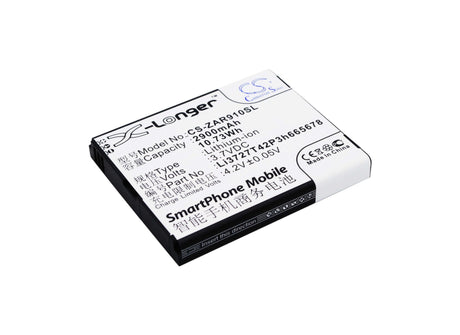 Battery For Zte Ar910, Ar910-a, Ar910-b 3.7v, 2900mah - 10.73wh Hotspot Cameron Sino Technology Limited   