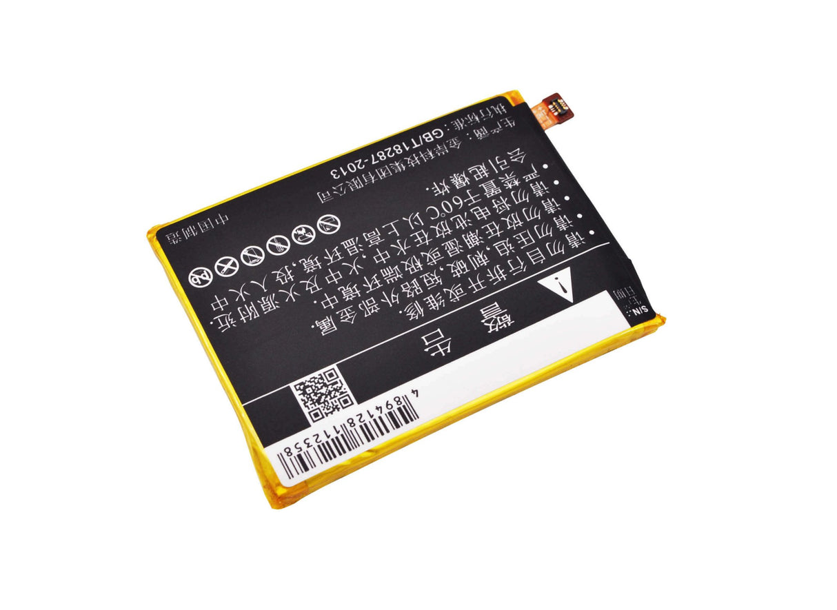 Battery For Zte Axon Mini B2015, C880, C880a 3.8v, 2800mah - 10.64wh Mobile, SmartPhone Cameron Sino Technology Limited   