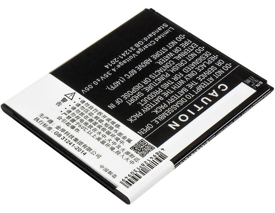 Battery For Zte, Blade A465, Blade A475, Blade L4 Pro 3.8v, 2200mah - 8.36wh Mobile, SmartPhone Cameron Sino Technology Limited   