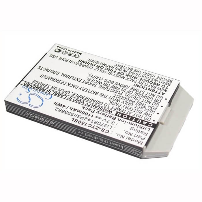 Battery For Zte C150, C200, C220 3.7v, 1100mah - 4.07wh Mobile, SmartPhone Cameron Sino Technology Limited   