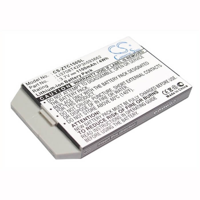 Battery For Zte C150, C200, C220 3.7v, 1100mah - 4.07wh Mobile, SmartPhone Cameron Sino Technology Limited   