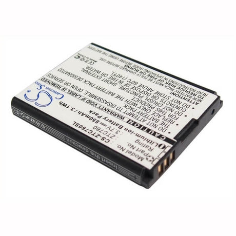 Battery For Zte C76 3.7v, 850mah - 3.15wh Mobile, SmartPhone Cameron Sino Technology Limited   