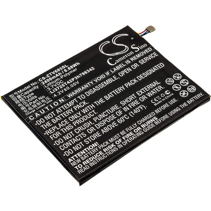 Battery For Zte, C865, C865m, V685 3.7v, 2400mah - 8.88wh Mobile, SmartPhone Cameron Sino Technology Limited   