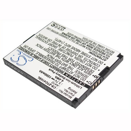 Battery For Zte Cricket A410, Calcomp A410, Pcd Calcomp A410 3.7v, 1200mah - 4.44wh Mobile, SmartPhone Cameron Sino Technology Limited   