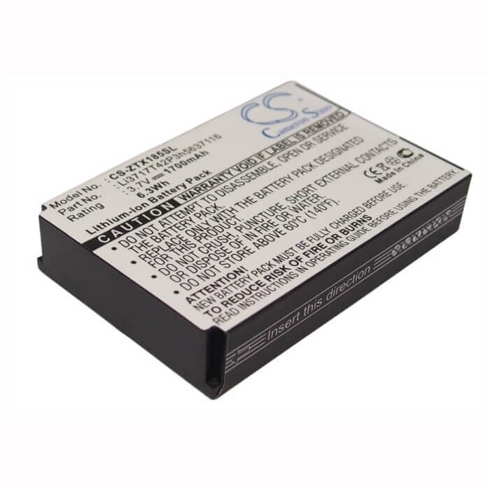 Battery For Zte F158, F159, X185 3.7v, 1700mah - 6.29wh Mobile, SmartPhone Cameron Sino Technology Limited   