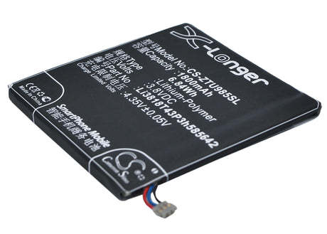 Battery For Zte Grand Era, U985, V985 3.8v, 1800mah - 6.84wh Mobile, SmartPhone Cameron Sino Technology Limited   