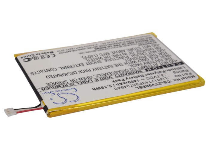 Battery For Zte Grand S, Grand S Lte, Z753 3.7v, 1400mah - 5.18wh Mobile, SmartPhone Cameron Sino Technology Limited   