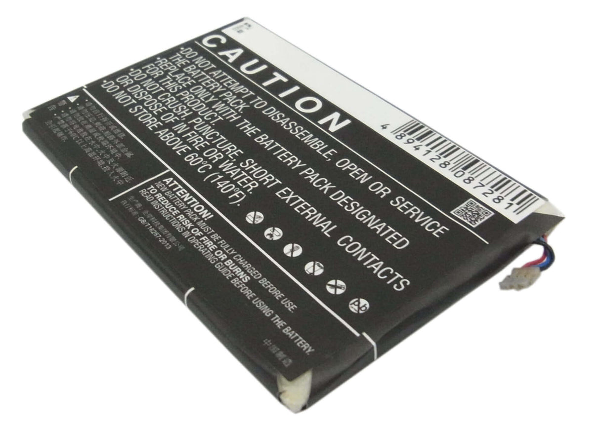 Battery For Zte Grand S, Grand S Lte, Z753 3.8v, 1750mah 6.65wh - 6.65wh Mobile, SmartPhone Cameron Sino Technology Limited   