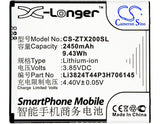 Battery For Zte, Grand X 2, Grand X2, Z850 3.85v, 2450mah - 9.43wh Mobile, SmartPhone Cameron Sino Technology Limited   