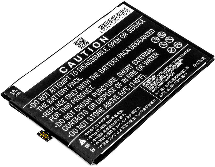 Battery For Zte, N1, Nx541j 3.85v, 4900mah - 18.87wh Mobile, SmartPhone Cameron Sino Technology Limited   