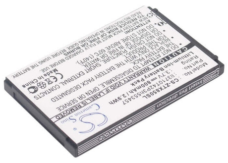 Battery For Zte N600, U260, F100 3.7v, 800mah - 2.96wh Mobile, SmartPhone Cameron Sino Technology Limited   