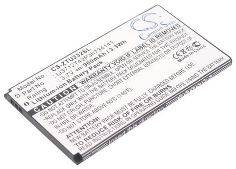 Battery For Zte N960, U236, X920 3.7v, 900mah - 3.33wh Mobile, SmartPhone Cameron Sino Technology Limited   