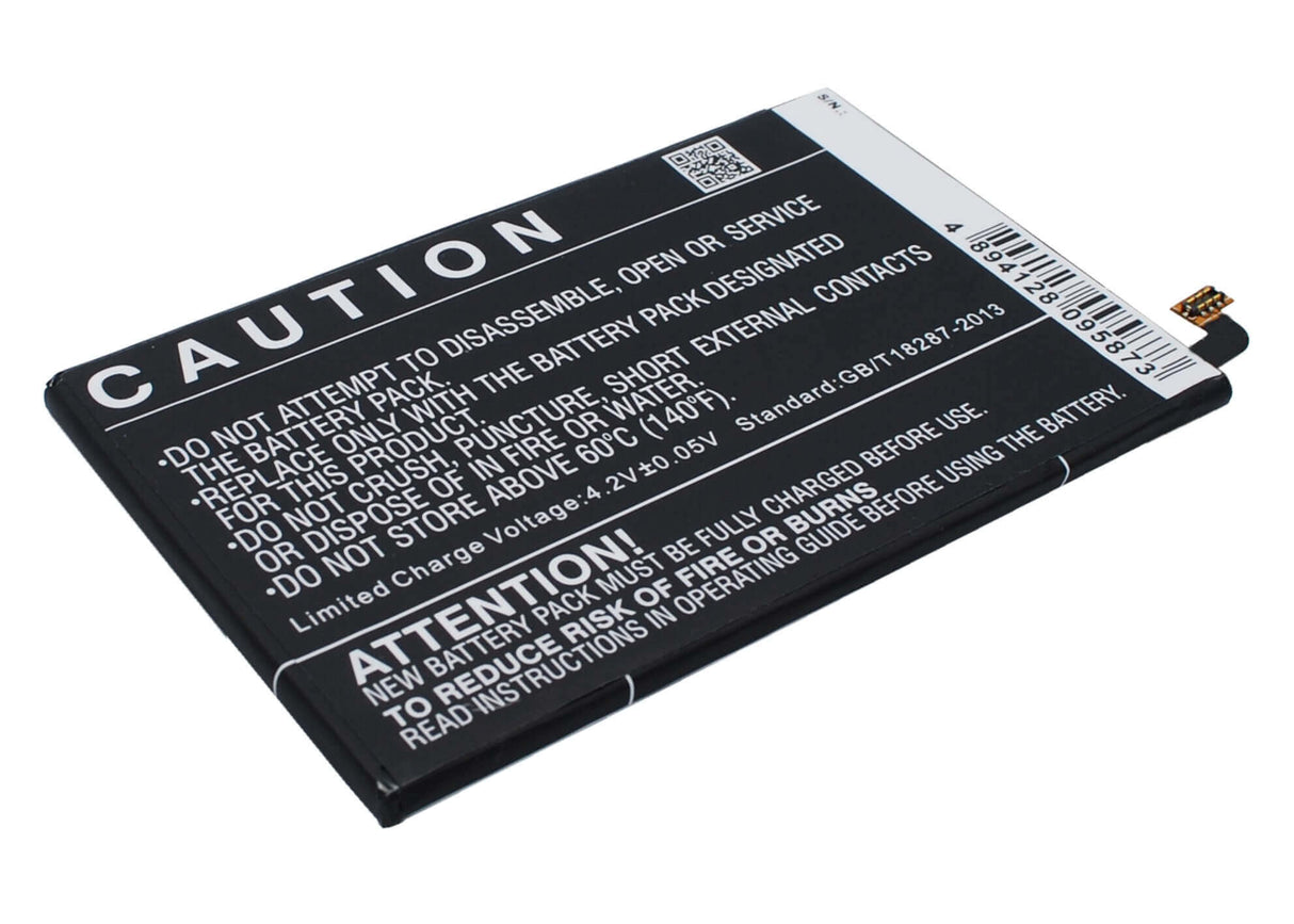 Battery For Zte Nubia X6, Nx601j 3.8v, 4250mah - 16.15wh Mobile, SmartPhone Cameron Sino Technology Limited   