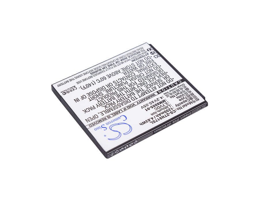 Battery For Zte, Quest, Quest N817, Uhura 3.7v, 1250mah - 4.63wh Batteries for Electronics Cameron Sino Technology Limited (Suspended)   