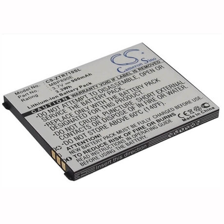 Battery For Zte R710 3.7v, 900mah - 3.33wh Mobile, SmartPhone Cameron Sino Technology Limited   