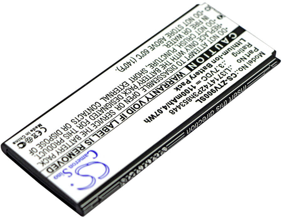 Battery For Zte Skate, Skate G1315, G1315 3.7v, 1100mah - 4.07wh Mobile, SmartPhone Cameron Sino Technology Limited   