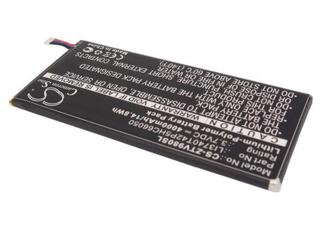 Battery For Zte T98, V9s, P98t 3.7v, 4000mah - 14.80wh Tablet Cameron Sino Technology Limited   