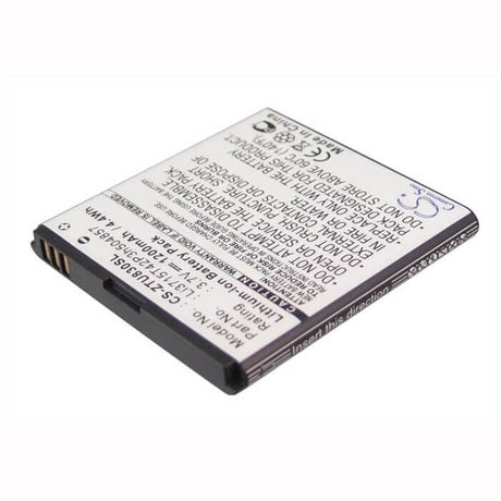 Battery For Zte U830, U812, V788d 3.7v, 1200mah - 4.44wh Mobile, SmartPhone Cameron Sino Technology Limited   