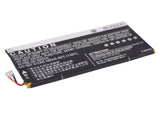 Battery For Zte V72, V72a, Velox 3.7v, 3400mah - 12.58wh Tablet Cameron Sino Technology Limited   