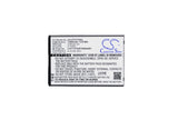 Battery For Zte V779, Dtac Joey Jump 2 3.7v, 1300mah - 4.81wh Mobile, SmartPhone Cameron Sino Technology Limited   