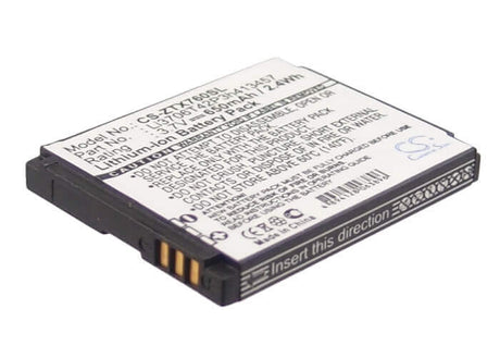 Battery For Zte X760, X761, Vegas 3.7v, 650mah - 2.41wh Mobile, SmartPhone Cameron Sino Technology Limited   