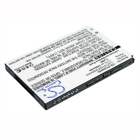 Battery For Zte X876, X70, X60 3.7v, 1400mah - 5.18wh Mobile, SmartPhone Cameron Sino Technology Limited   