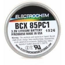 Battery Model Electrochem Bcx 72, Bcx85, 3.9v, 1000 Mah - 3.9wh Sealed Lead Acid Electrochem   