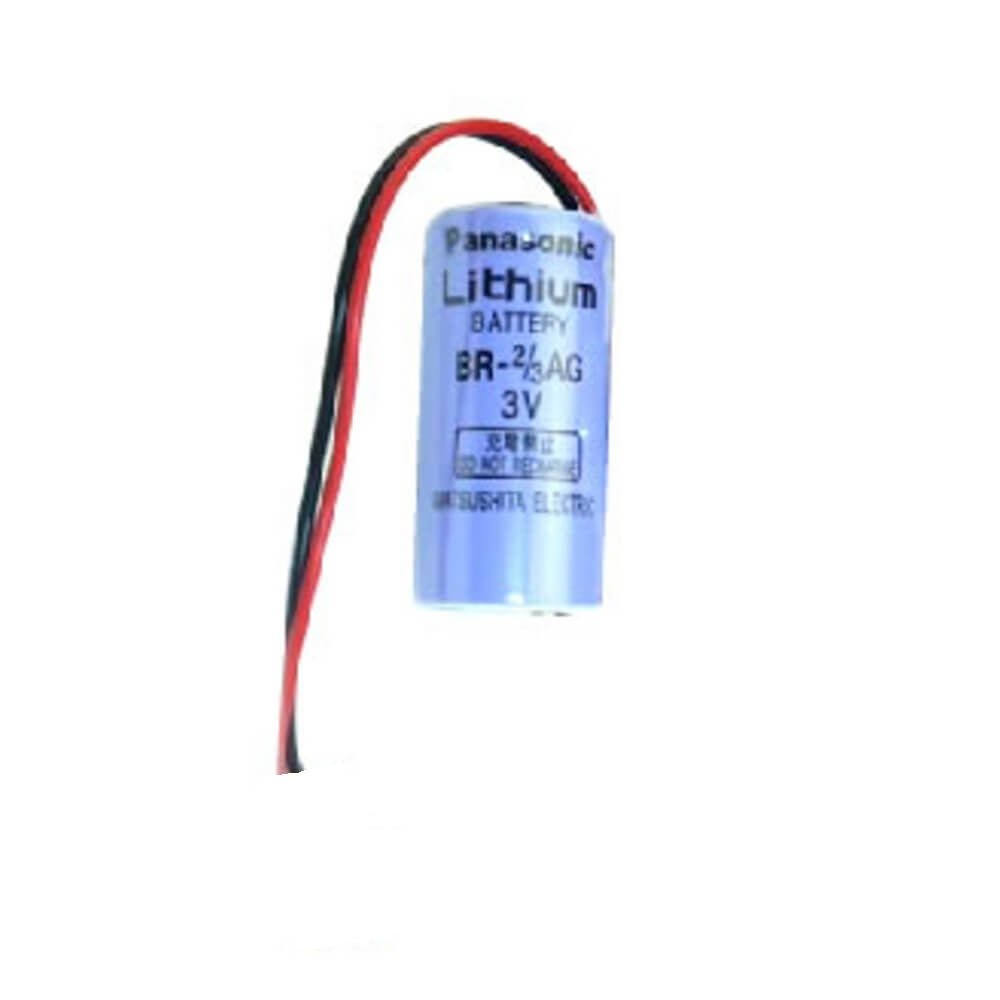 Battery Model Panasonic Br-2/3ag 3v, 1450 Mah - 0.15wh Sealed Lead Acid CB Range With 3-Inch Wire Leads  