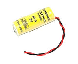 Battery Model Panasonic Br-a, Cr17450e, Cr17450e-r, Cr17450se, Br A 3v, 1800 Mah - 5.4wh Sealed Lead Acid Panasonic With 3 Inch Fly Leads  