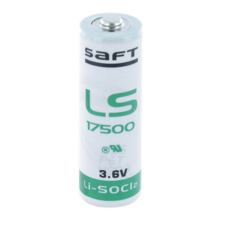 Battery Model Saft Ls 17500, 6135-01-524-7621, Ls17500, Ls17500-ba 3.6v, 3600 Mah - 12.96wh Battery By Use Saft Lithium Batteries Bare Cell  