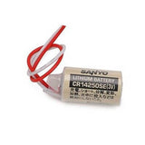 Battery Model Sanyo / Fdk Cr14250se, 1755-bat, Cr1/2aa, Cr14250, Cr14250set 3v, 850 Mah - 2.55wh Sealed Lead Acid CB Range With 3 Inch Fly Leads  