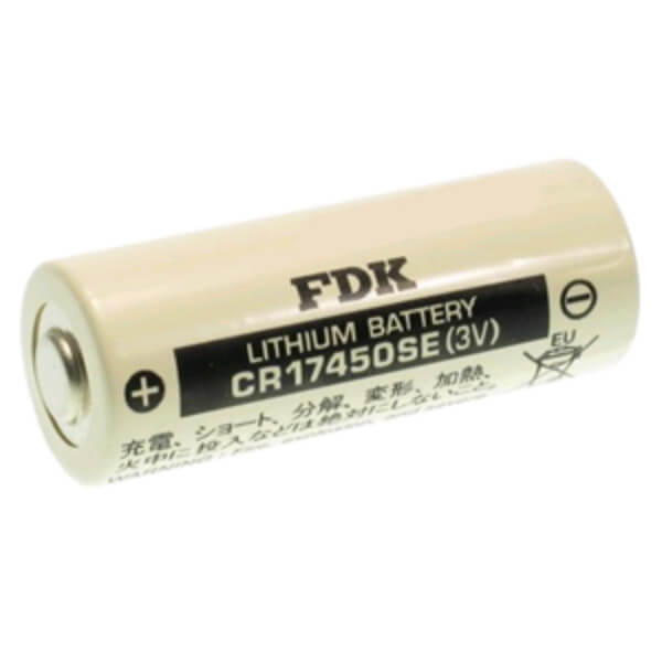 Battery Model Sanyo / Fdk Sanyo Cr17450se-r Plc Battery, Cr17450se, Cr17450er 3v, 2400 Mah - 7.2wh Sealed Lead Acid CB Range Bare Cell  