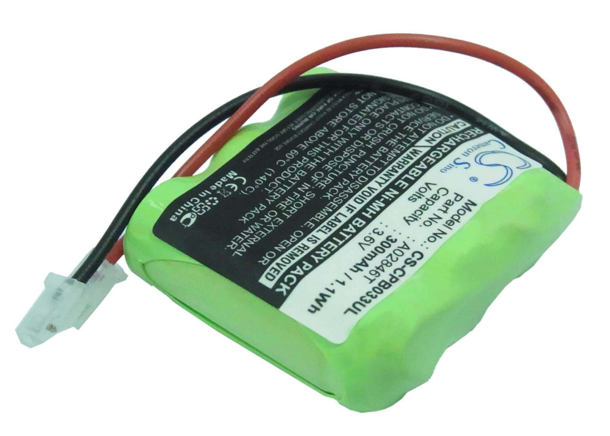 Battery Pack 3 Cells 2/3 Aaa Size 3.6v 300mah Universal Connector Battery By Use Cameron Sino Technology Limited   