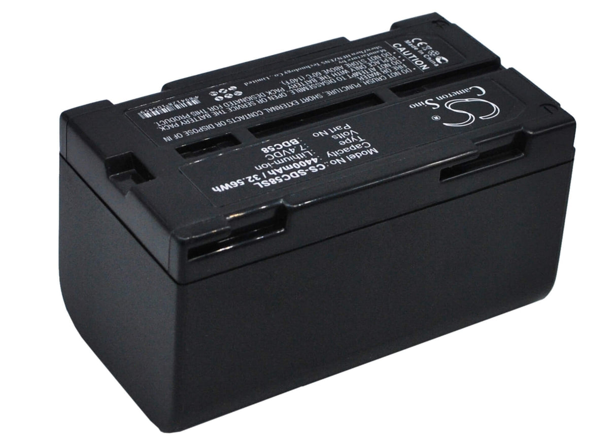 Bdc58 Battery For Sokkia Srx Robotic Total Stations, Setx Total Stations, And Grx1 Gps Receivers 7.4v, 4400mah - 32.56wh Batteries for Electronics Cameron Sino Technology Limited   