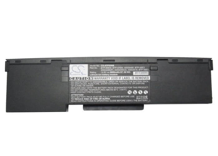Black Battery For Acer Aspire 1360, Aspire 1363lci-xpp, Aspire 1500 14.8v, 6600mah - 97.68wh Batteries for Electronics Cameron Sino Technology Limited (Suspended)   