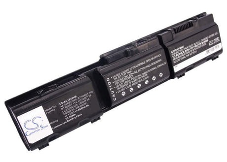 Black Battery For Acer Aspire 1820, Aspire 1420p, Aspire 1820pt 11.1v, 6600mah - 73.26wh Batteries for Electronics Suspended Product   
