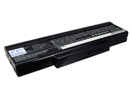 Black Battery For Advent 7093, Qt5500 11.1v, 6600mah - 73.26wh Notebook, Laptop Cameron Sino Technology Limited   