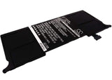 Black Battery For Apple Macbook Air 11" A1370, Macbook Air 11.6" 2011, Macbook Air 11.6" A1370 7.3v, 4680mah - 34.16wh Batteries for Electronics Cameron Sino Technology Limited   