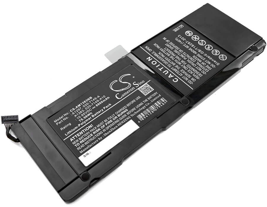 Black Battery For Apple Macbook Pro 17, Macbook Pro 17" A1297 2009 Version, Macbook Pro 17" Mc226*/a 10.95v, 8600mah - 94.17wh Notebook, Laptop Cameron Sino Technology Limited   