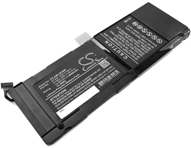 Black Battery For Apple Macbook Pro 17, Macbook Pro 17" A1297 2009 Version, Macbook Pro 17" Mc226*/a 10.95v, 8600mah - 94.17wh Batteries for Electronics Cameron Sino Technology Limited   