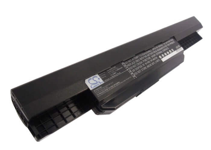 Black Battery For Asus A53b, A53by, A53e 11.1v, 6600mah - 73.26wh Notebook, Laptop Cameron Sino Technology Limited   