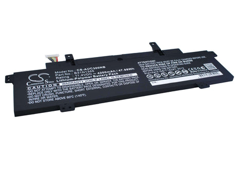 Black Battery For Asus Chromebook C300, Chromebook C300m, Chromebook C300ma 11.4v, 4200mah - 47.88wh Notebook, Laptop Cameron Sino Technology Limited   